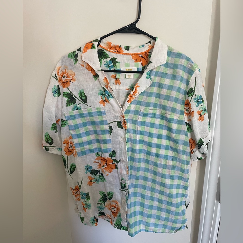 Anthropologie Maeve Classic Surf Shirt
